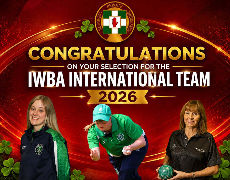 NIWPGL International Players 2026   Lara Reaney   Ashleigh Rainey   Sandra Bailie MBE