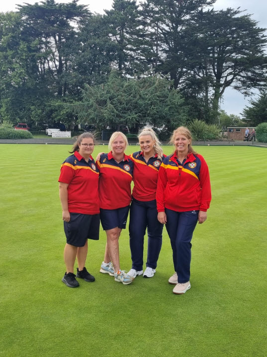 Gemma McClean Donna Meneely Courtney Meneely and Linda Dickey   NIWPGL Senior Inter   Association Series 2025