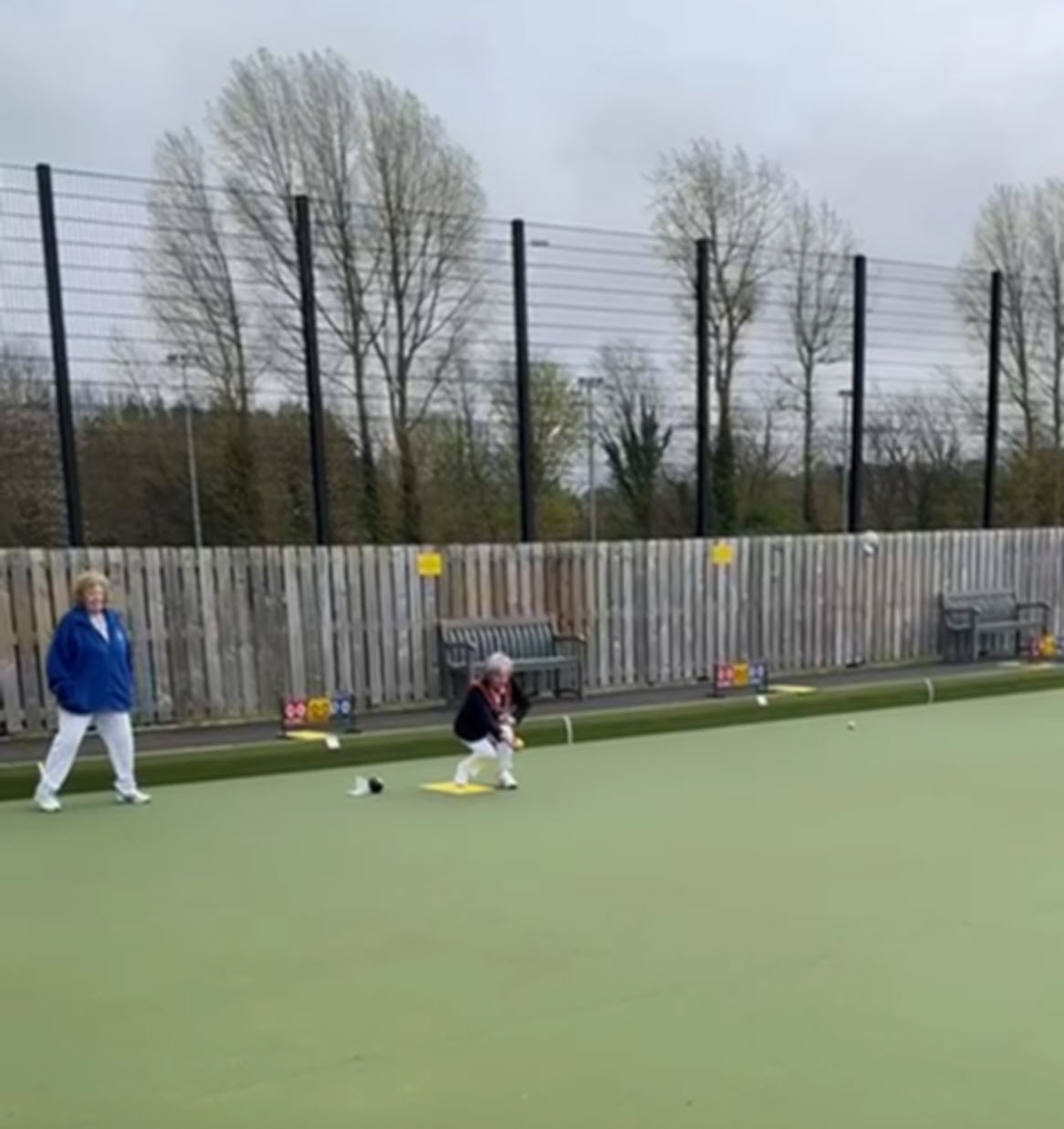 NIWPGL President delivers the jack at CI Knock BC