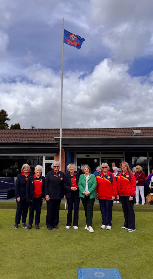 NIWPGL 2026 Flag Unfurling at Belmont BC The NIWPGL Committee